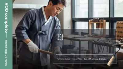 Documental sobre la fabricación de herramientas tradicionales caqui