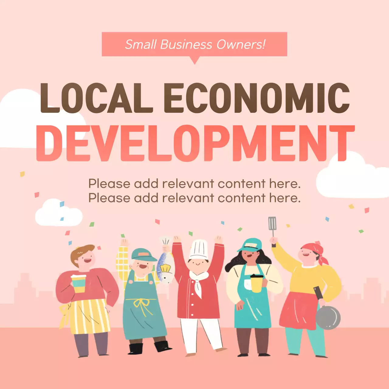 Pink Disaster Relief Funding in-store text prompts