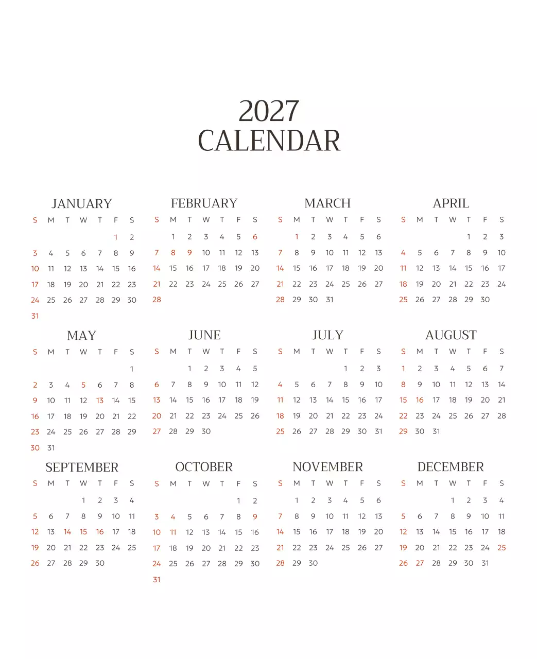 하늘색 명화 캘린더 달력