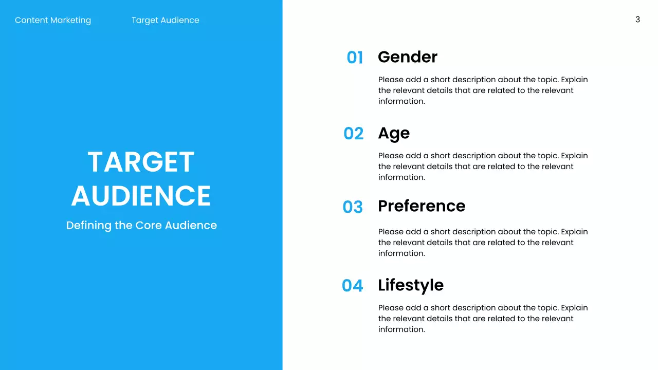 Blue Modern Marketing Presentation