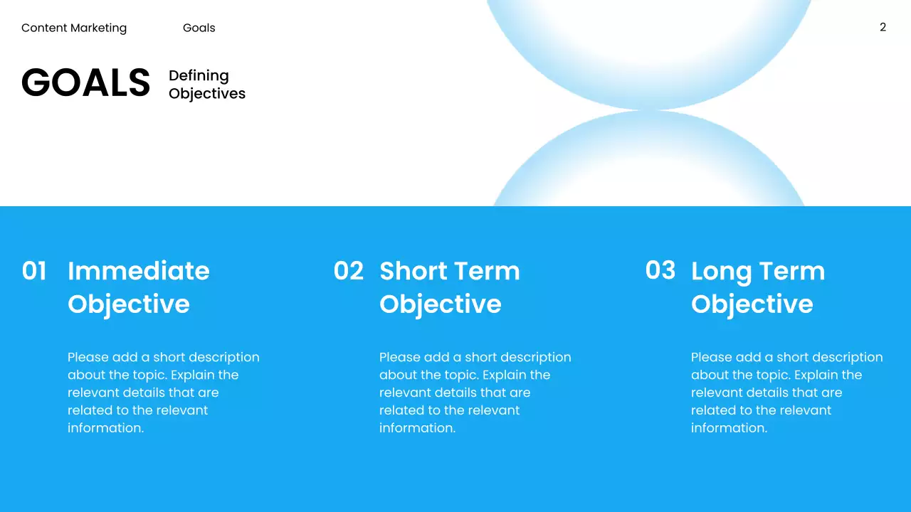 Blue Modern Marketing Presentation