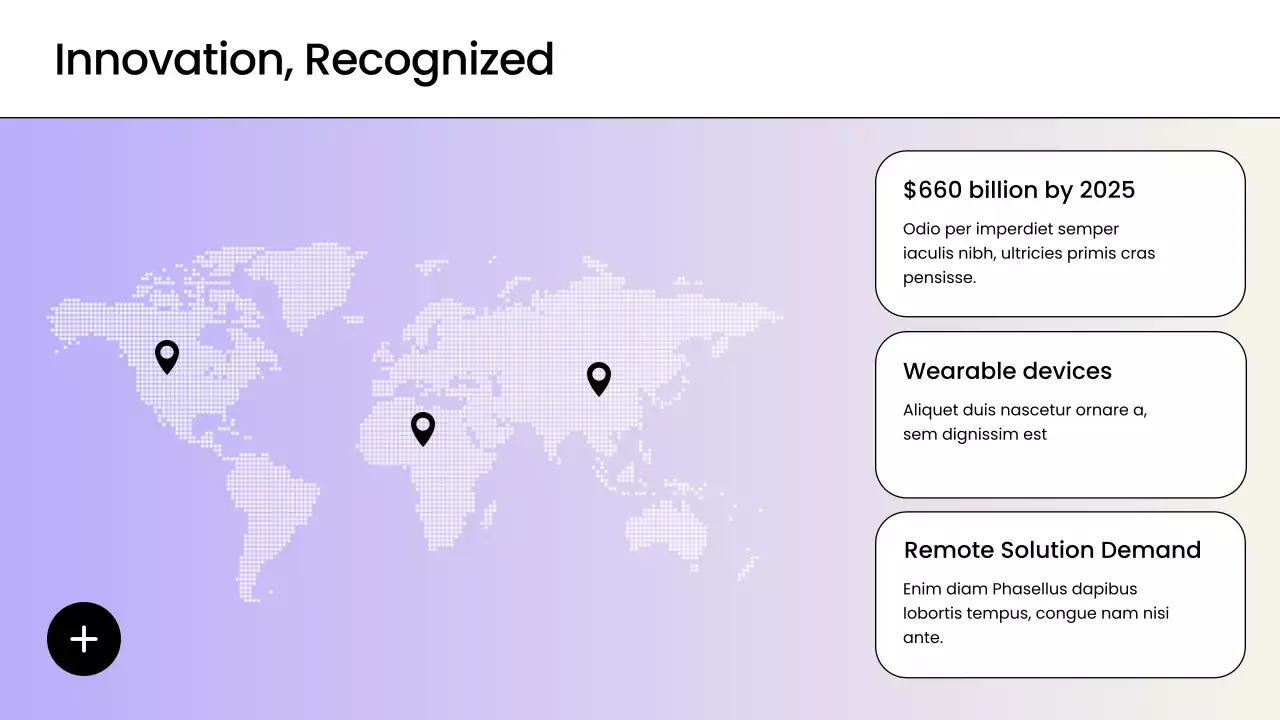 Purple Modern Health Tech Promotion Presentation