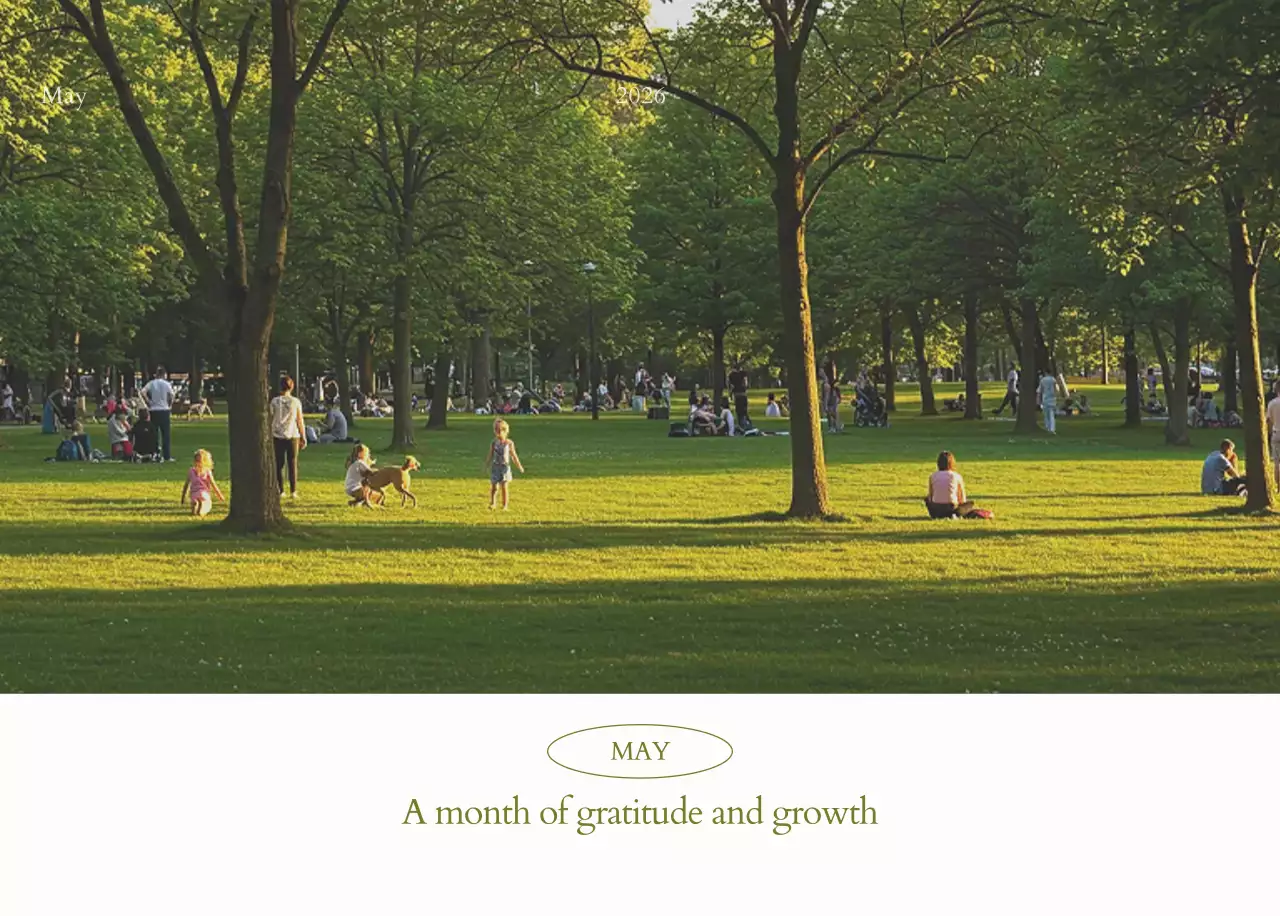 흰색 심플 캘린더 달력