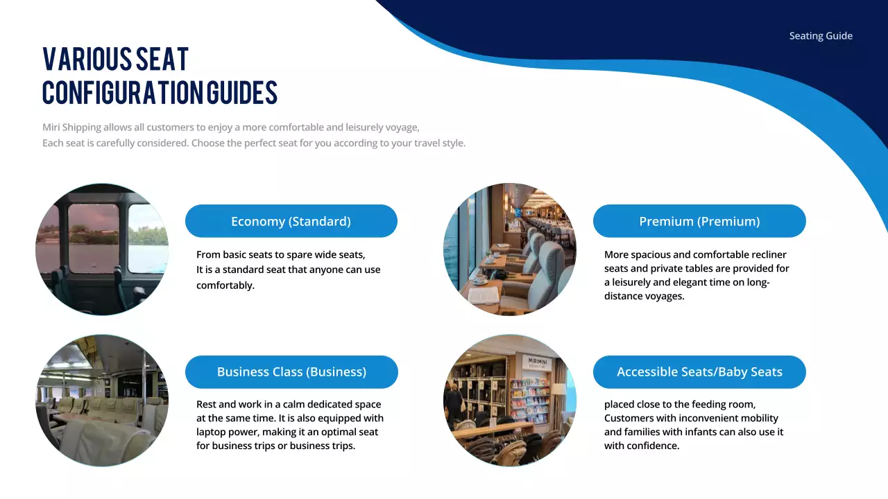 buku panduan feri modern biru