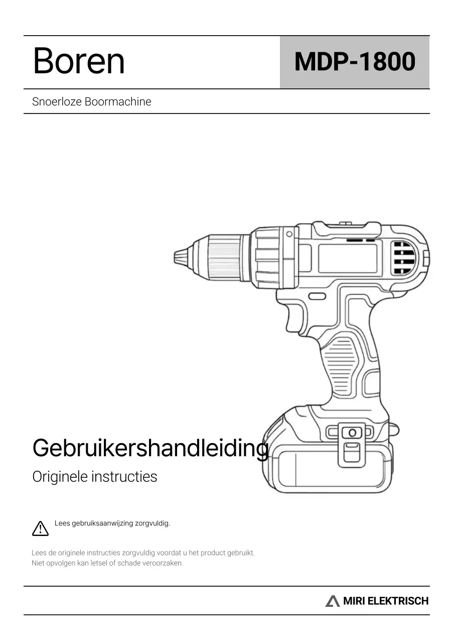 Handleiding voor Black Basic Power Tool