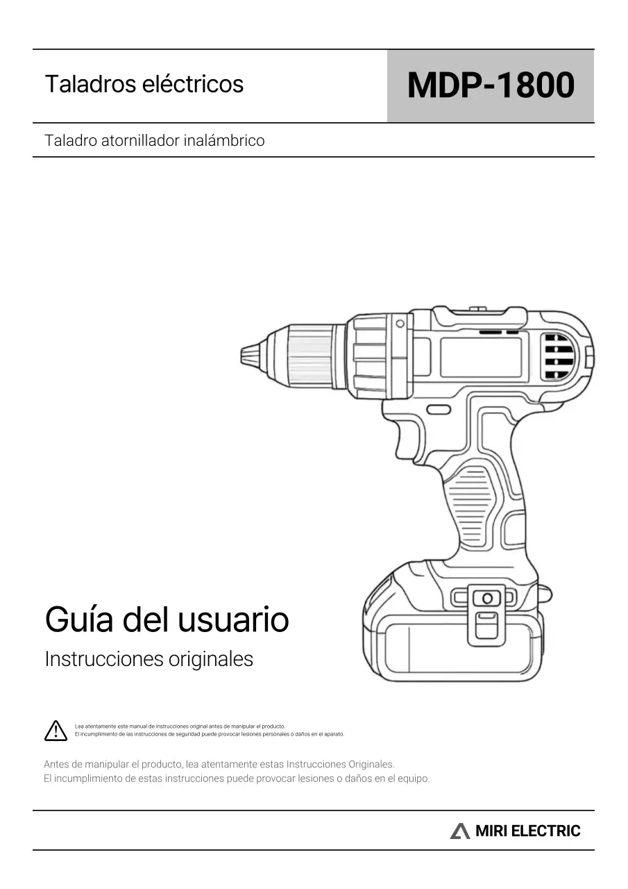 Manual básico de herramientas eléctricas negras