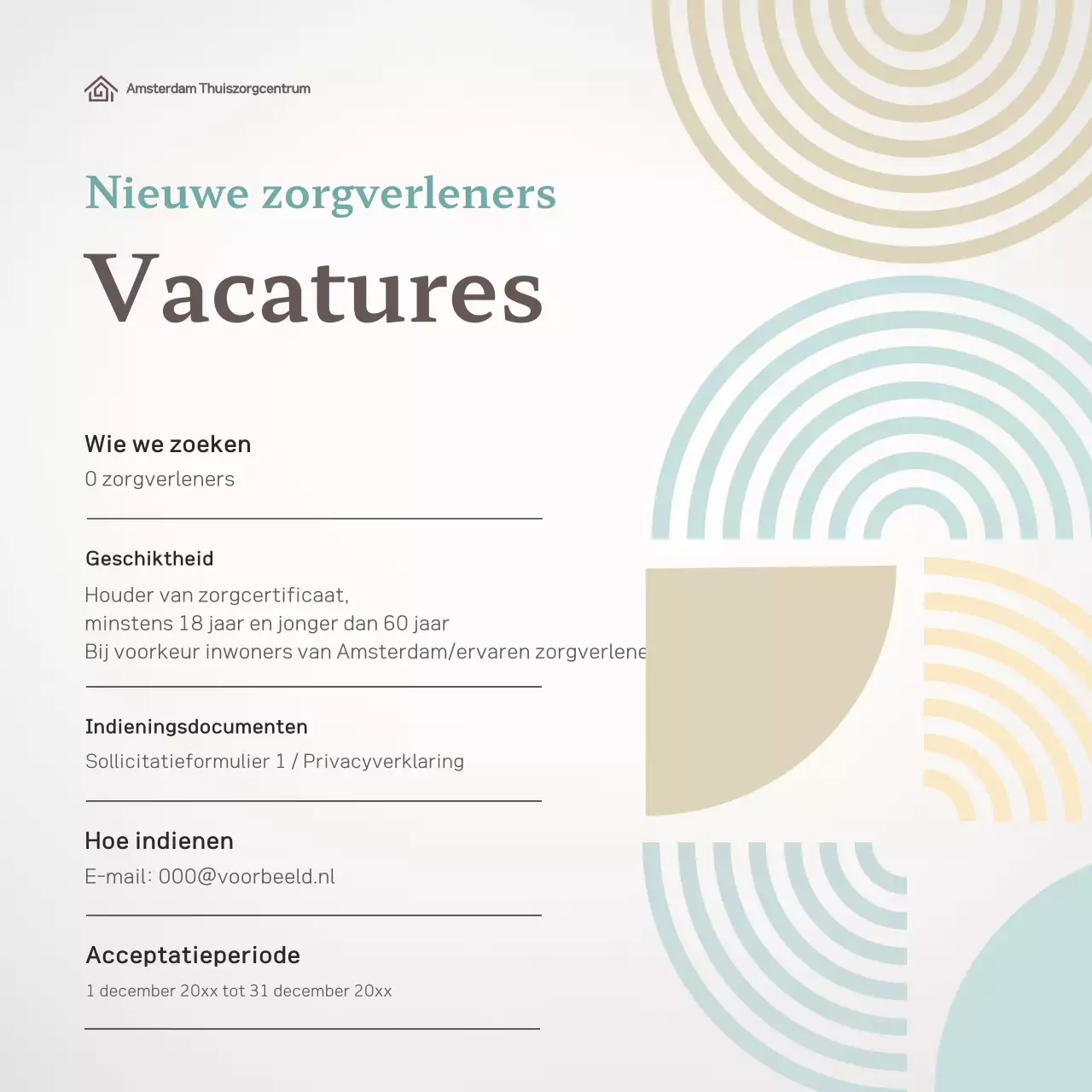 Beige Schone Vacature