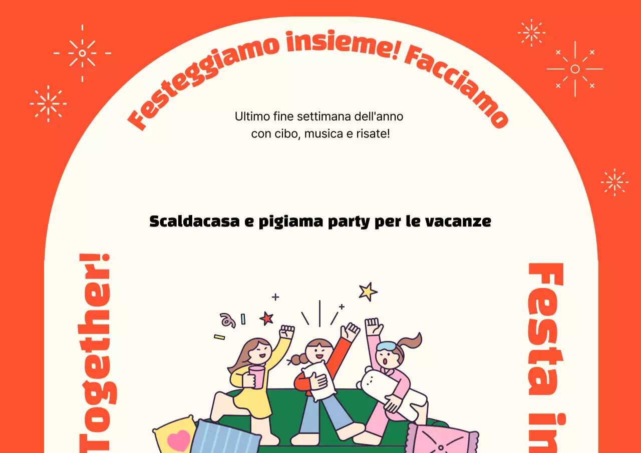 Evento Orange Baby Party