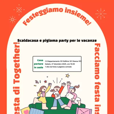 Evento Orange Baby Party