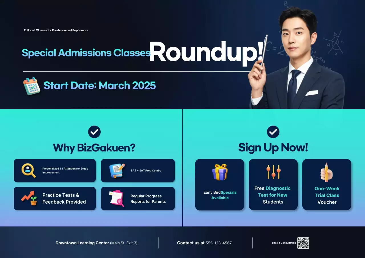 Blue Modern Trainee Recruitment