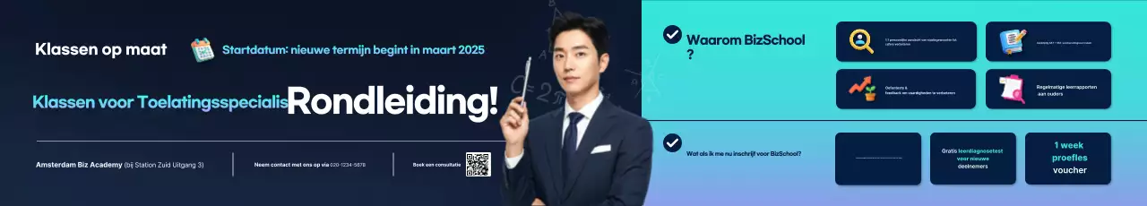 Blue Modern Trainee Recruitment