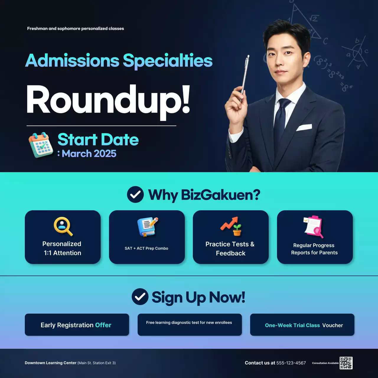 Rekrutmen Trainee Modern Biru