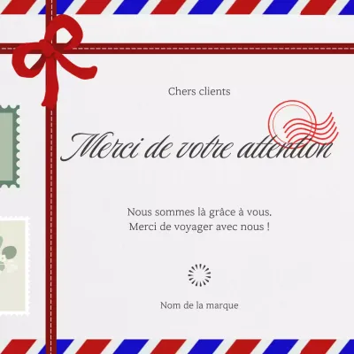 Carré rouge et gris vintage minimaliste pour les réseaux sociaux, Nouvel An