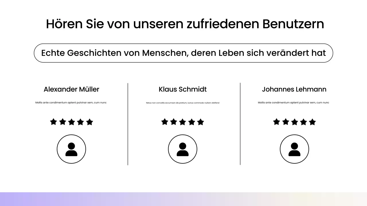 Purple Modern Health Tech Werbepräsentation