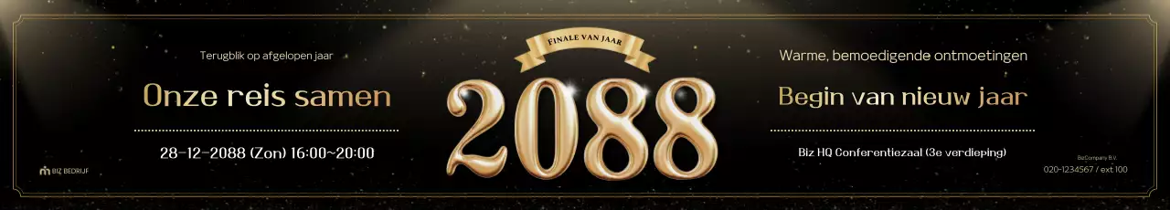 Informatie over het eindejaarsevenement van Gold Premium