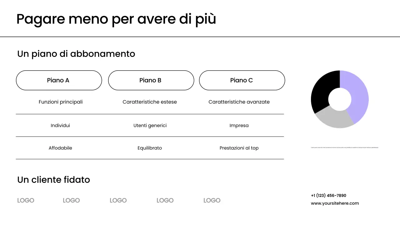 Presentazione promozionale della tecnologia sanitaria moderna viola