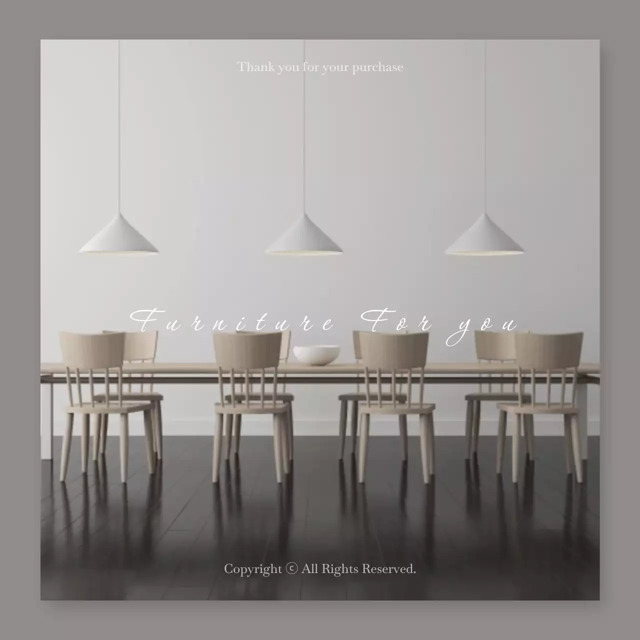 グレー モダン 家具 ポスター