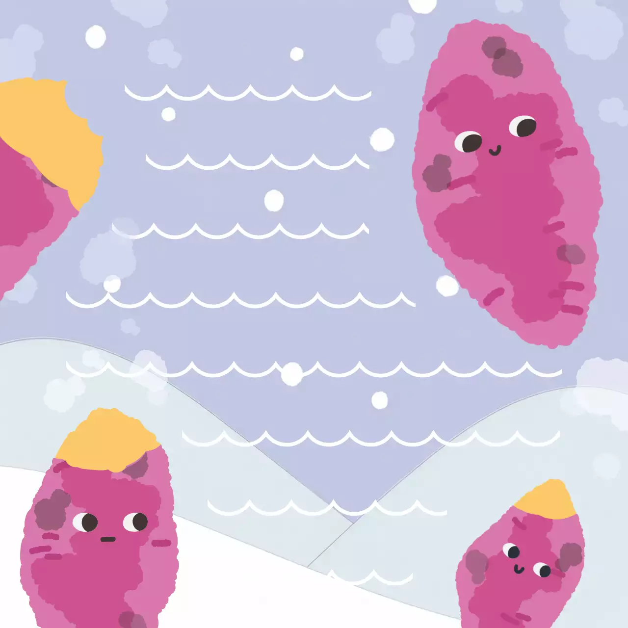 연보라 아기자기한 겨울 간식