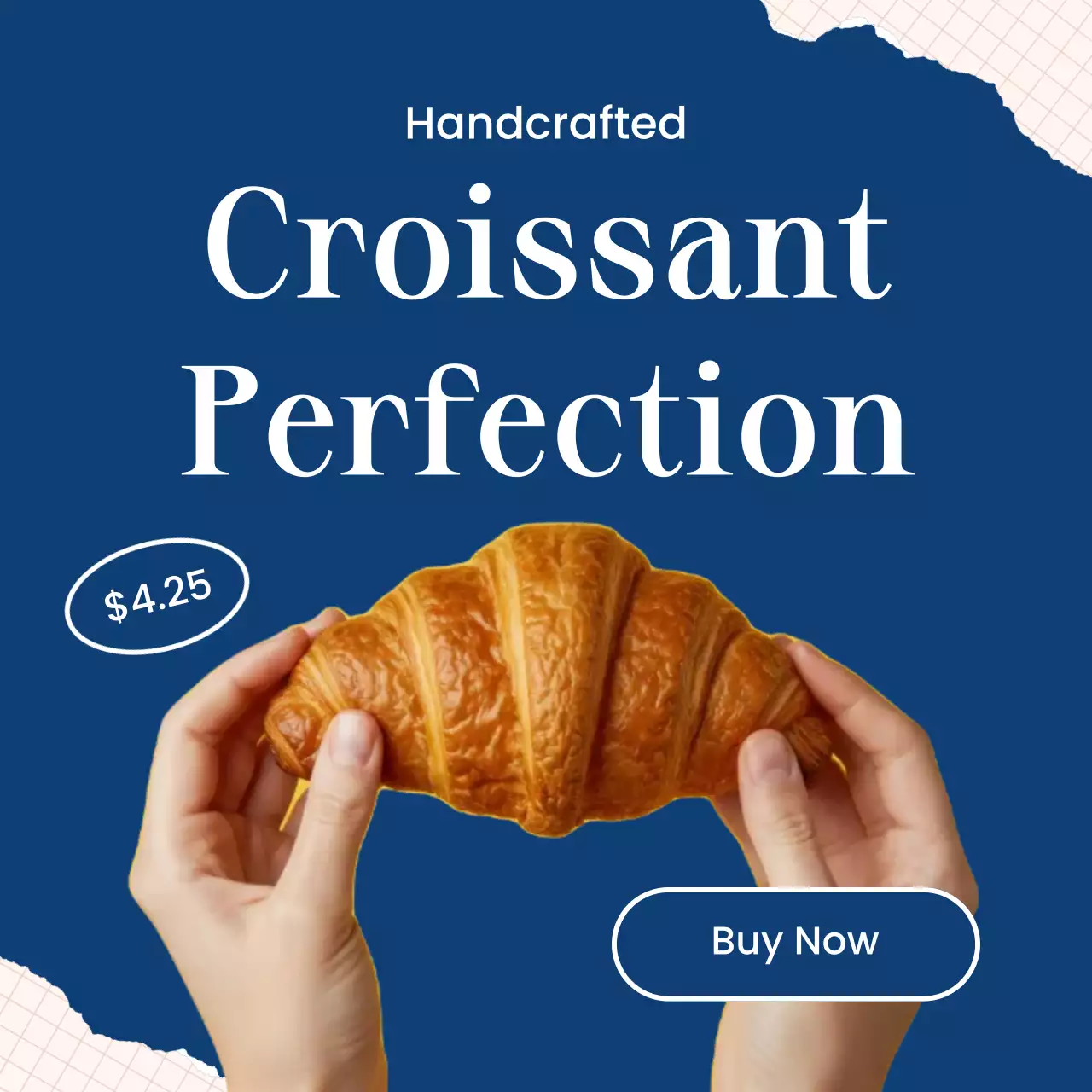 파랑 모던 베이커리 광고