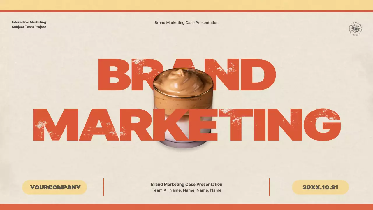 Beige Modern Brand Presentation