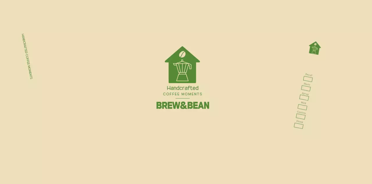 베이지 심플 커피 굿즈