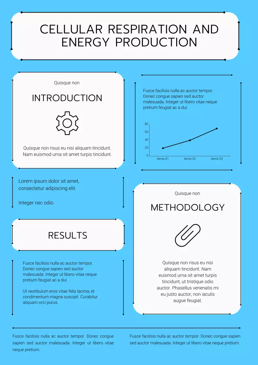 Blue Modern Science Report