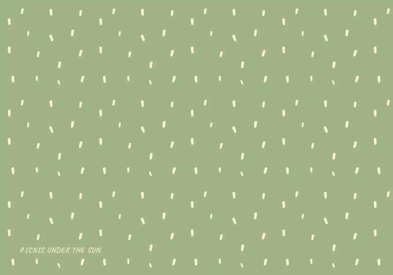 녹색과 연한 노란색의 도트무늬가 잇는 심플한 디자인의 굿즈