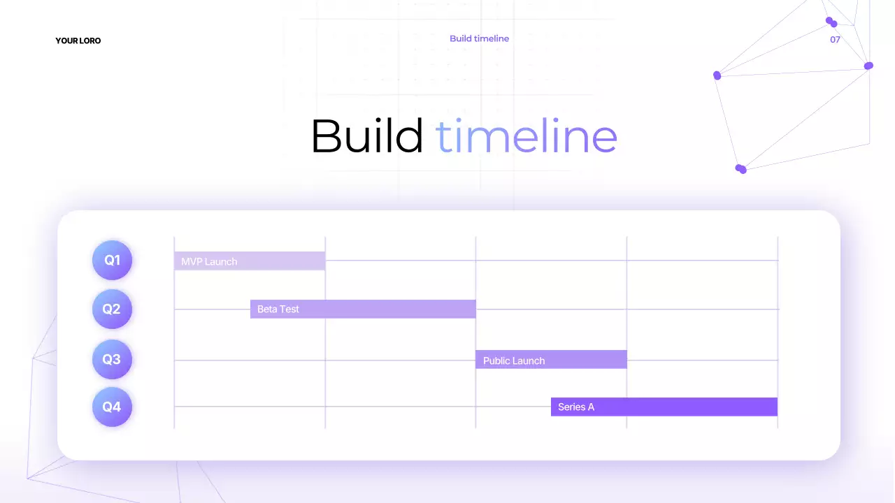 Bài thuyết trình về năng suất hiện đại màu tím