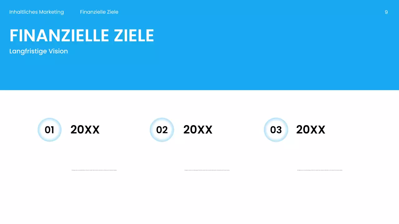 Blue Modern Marketingpräsentation