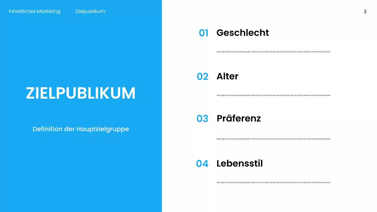 Blue Modern Marketingpräsentation