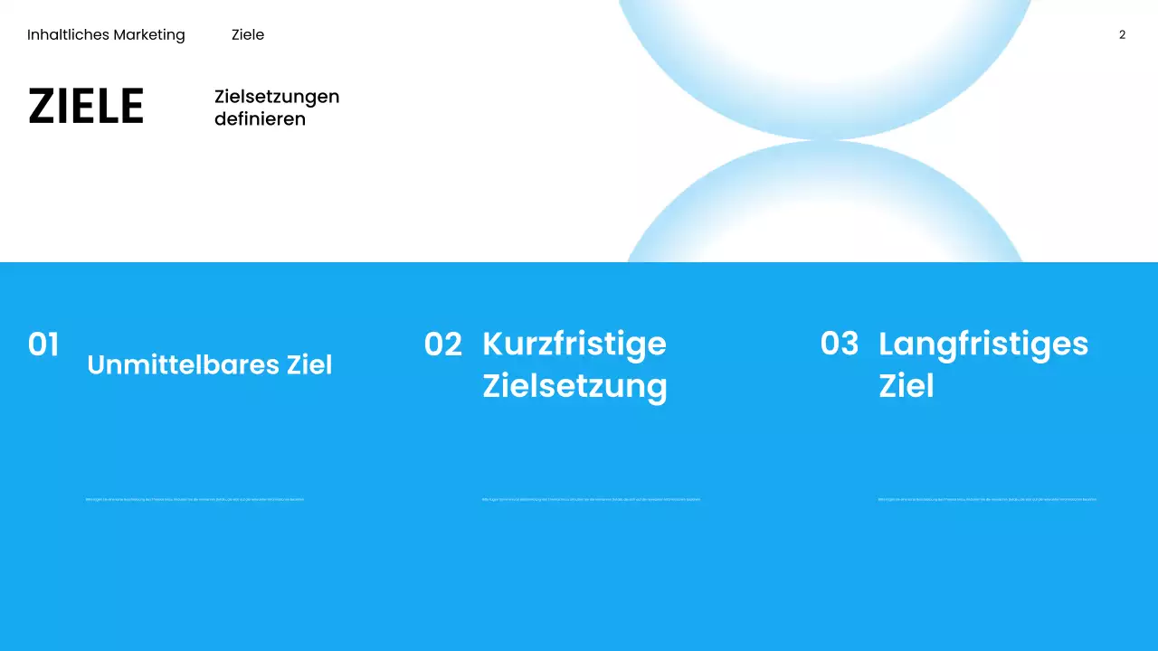 Blue Modern Marketingpräsentation