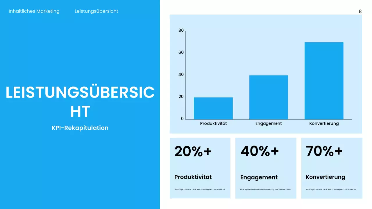 Blue Modern Marketingpräsentation