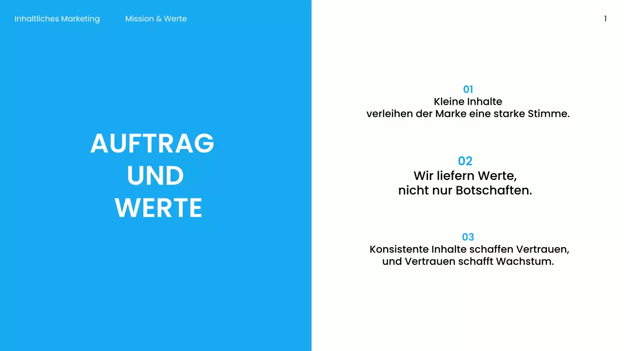 Blue Modern Marketingpräsentation