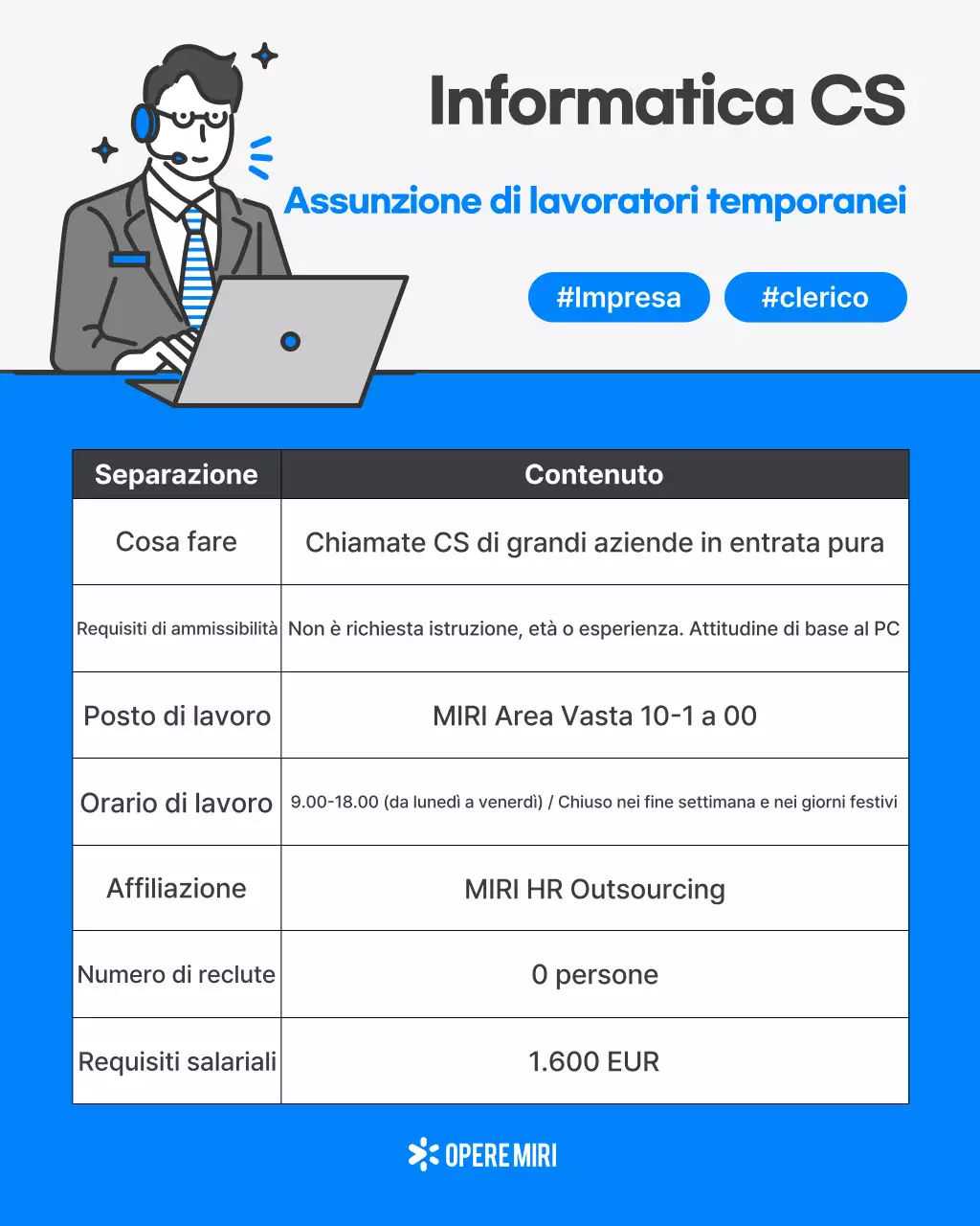 Blue Modern Recruitment