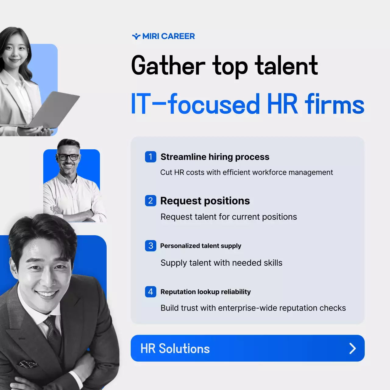 Promoção de Recrutamento da Blue Modern