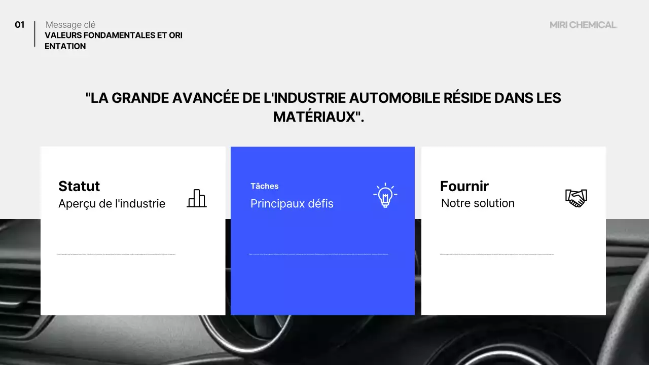 Plan de mobilité moderne bleu