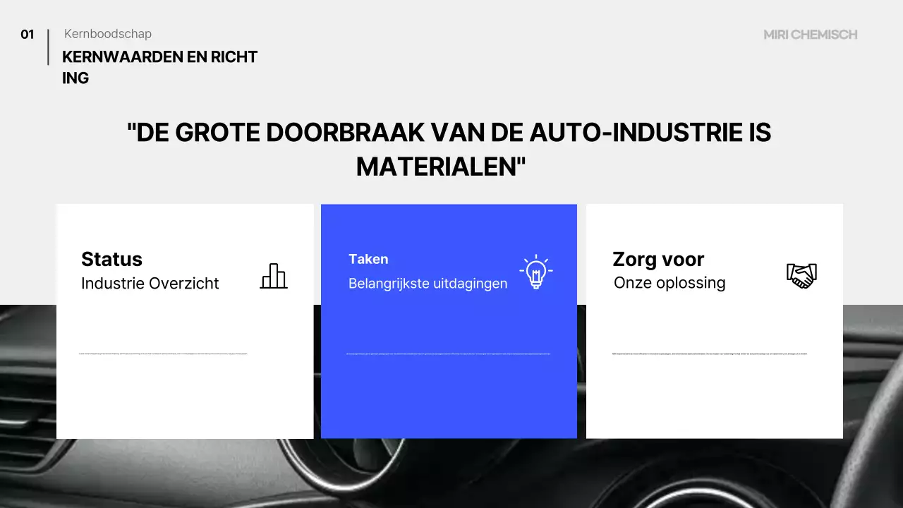 Blauw Modern Mobiliteitsplan