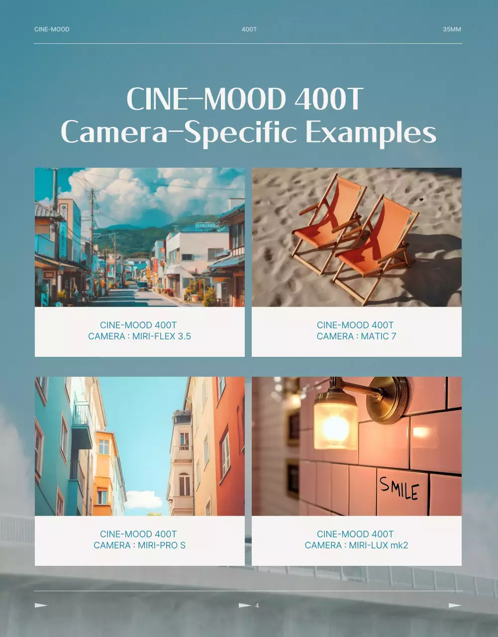 Iklan Film Kamera Vintage Biru Langit