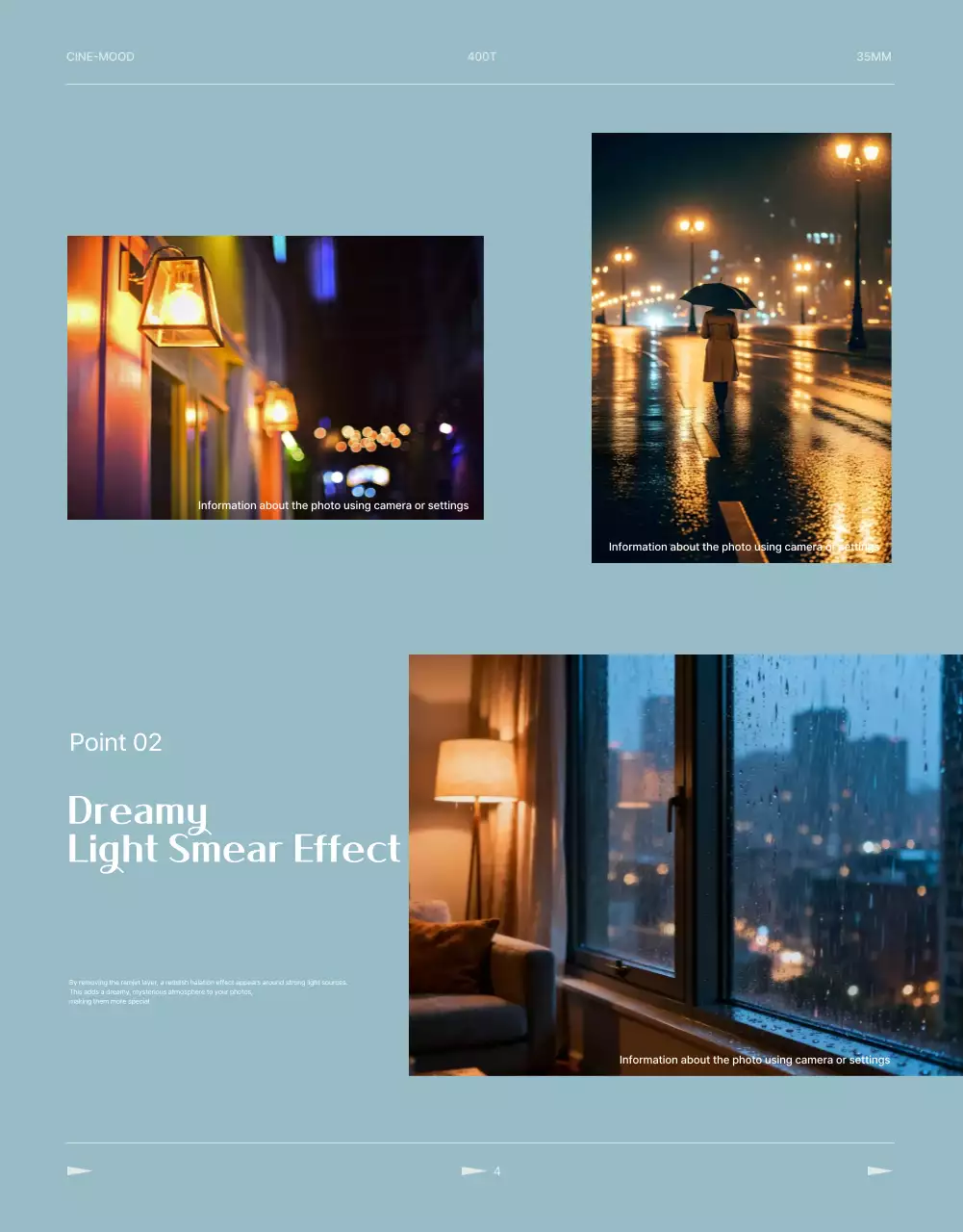 Iklan Film Kamera Vintage Biru Langit