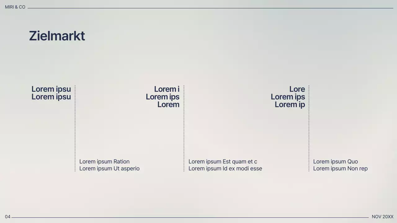 Geschäftsplan für Marineprofis