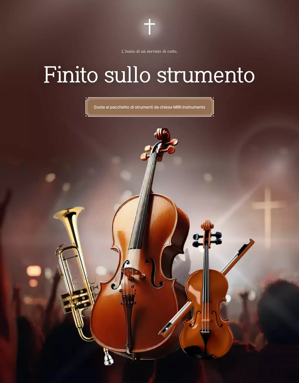 Promozione della fornitura di strumenti di alta qualità per il team del ministero della chiesa marrone