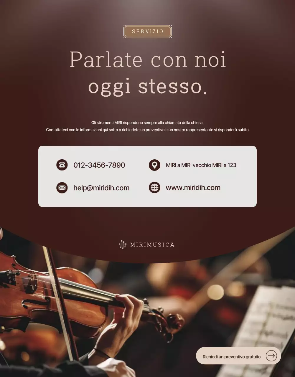 Promozione della fornitura di strumenti di alta qualità per il team del ministero della chiesa marrone