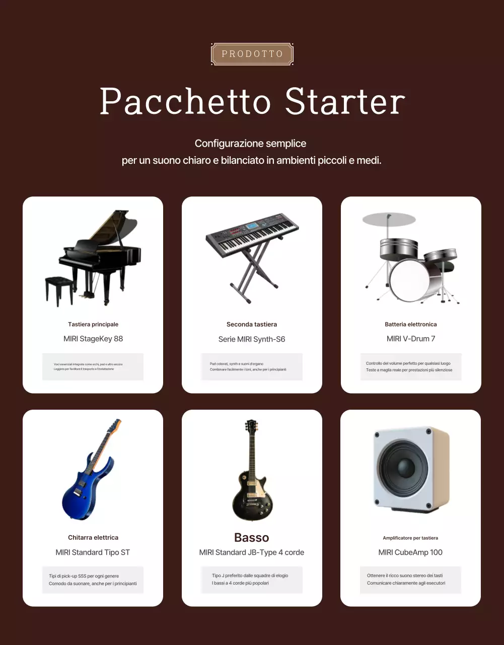 Promozione della fornitura di strumenti di alta qualità per il team del ministero della chiesa marrone