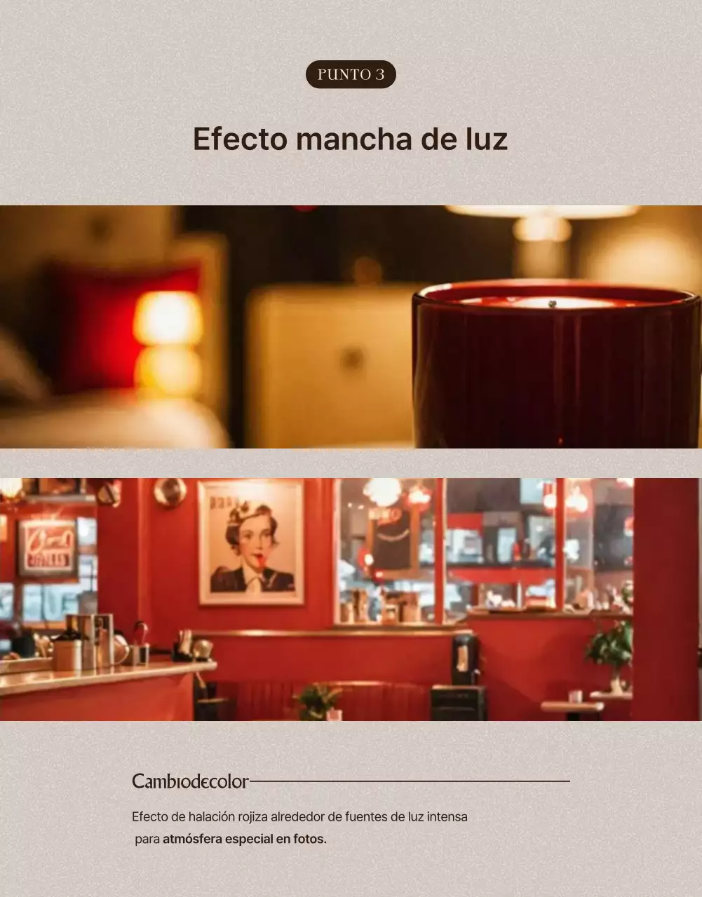 Anuncio de venta de películas antiguas marrones