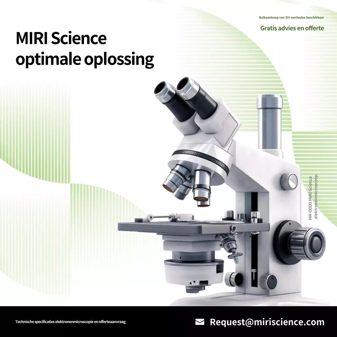 Promotie van groene, moderne wetenschappelijke en technologische producten