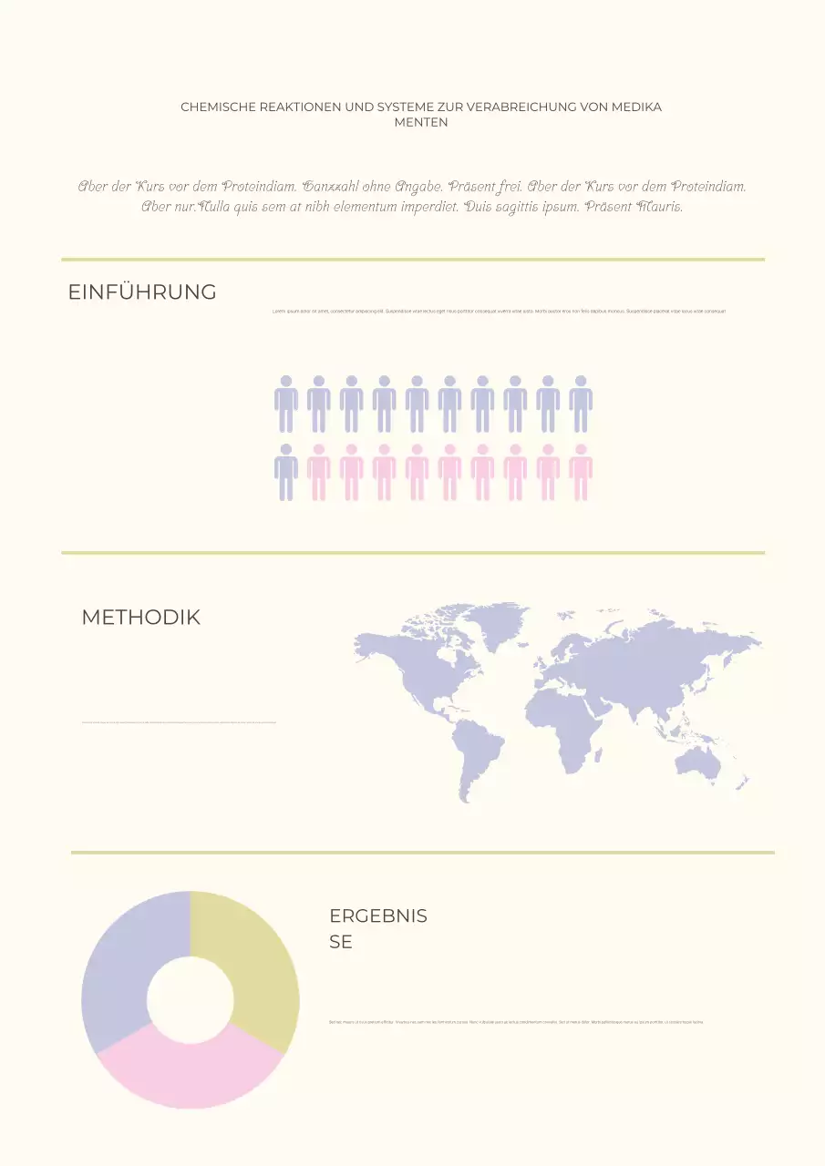 Beige Modern Chemistry Report