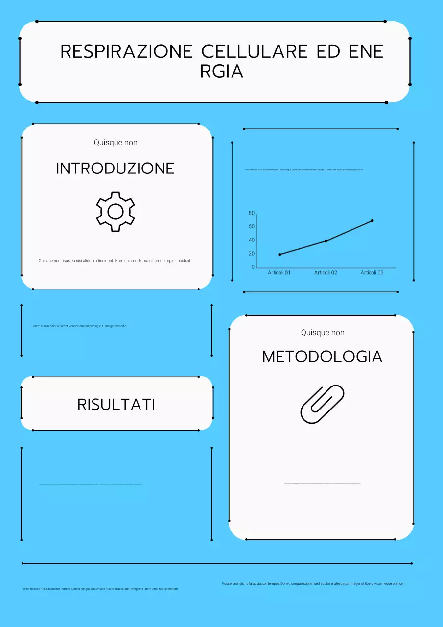 Rapporto sulla scienza moderna blu