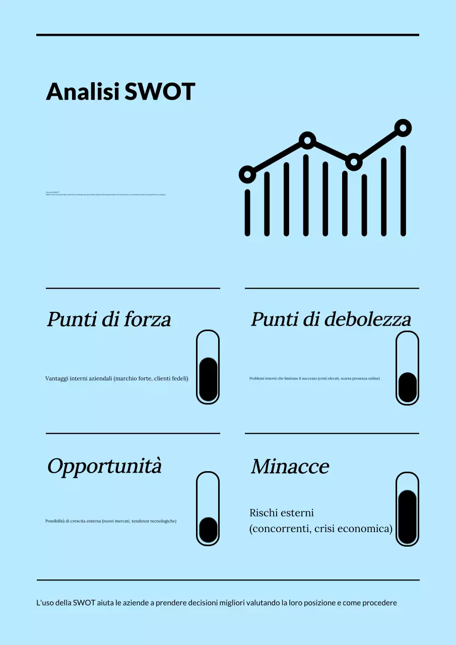 Guida aziendale professionale blu