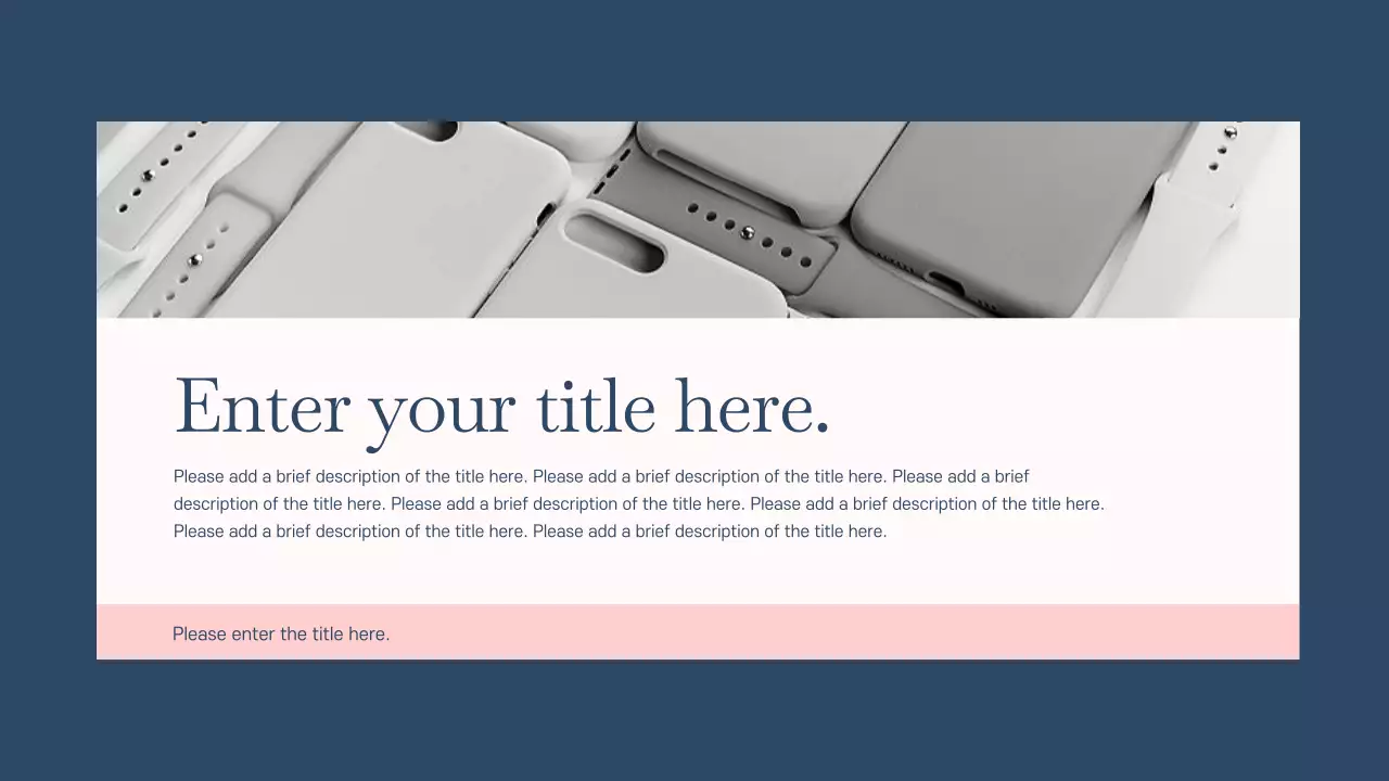 Navy Modern Layout Presentation