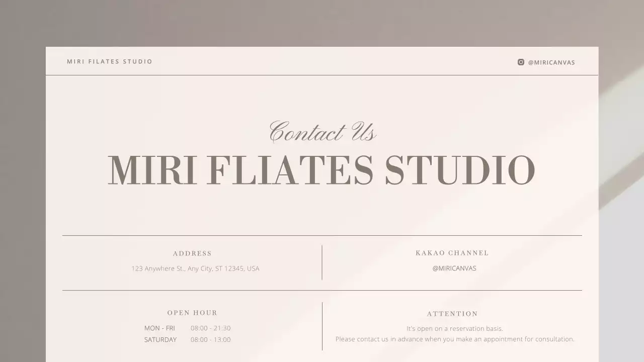 Introducing Modern Pilates in Beige and Brown